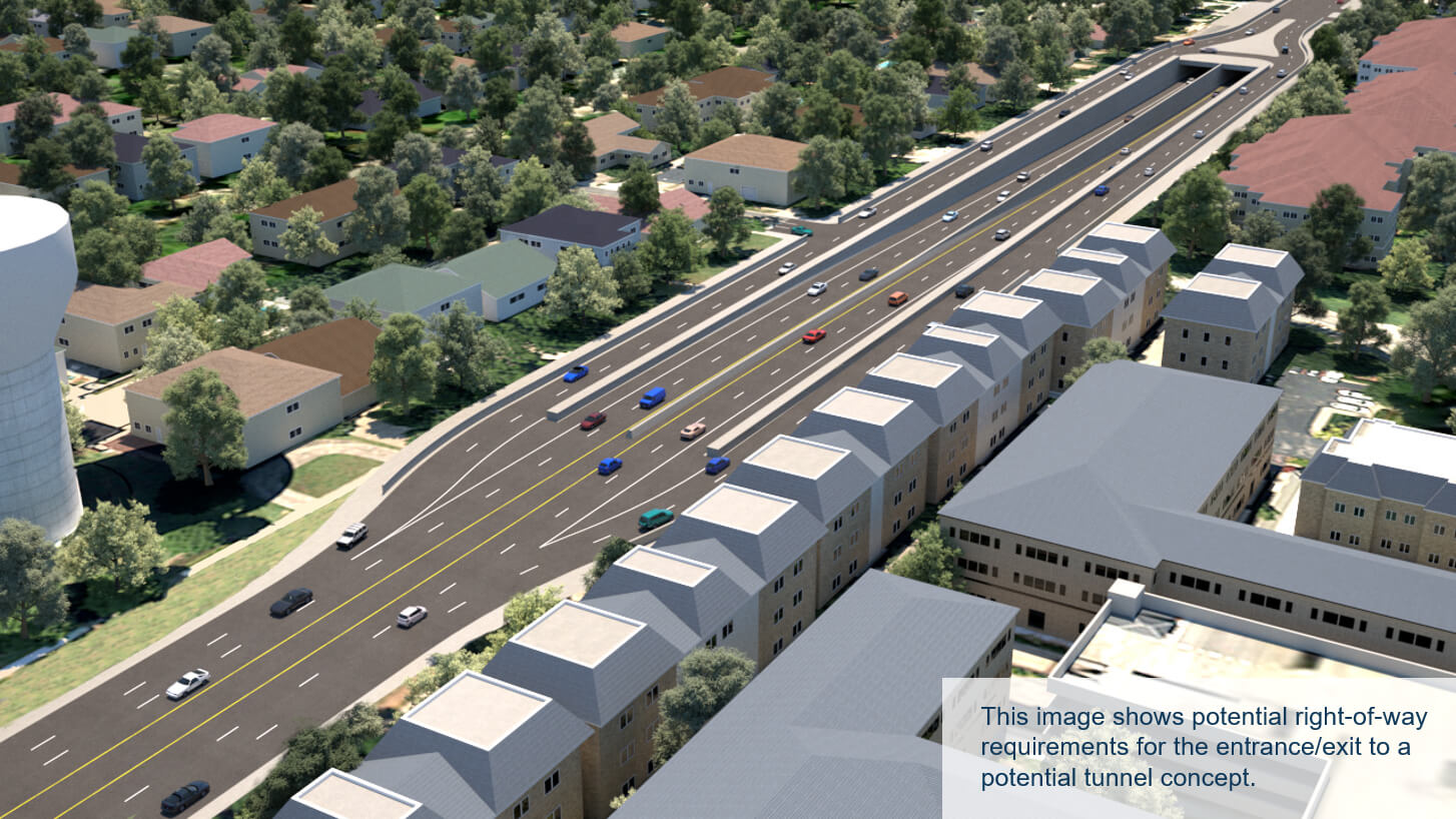 East portal rendering